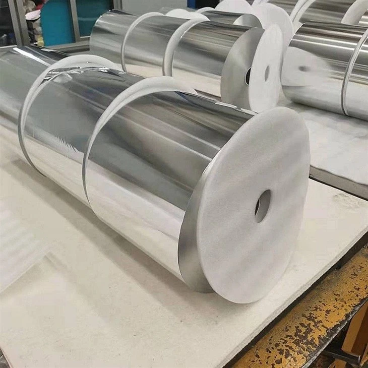 Aluminum Foil Jumbo Reel 10 Microns Food